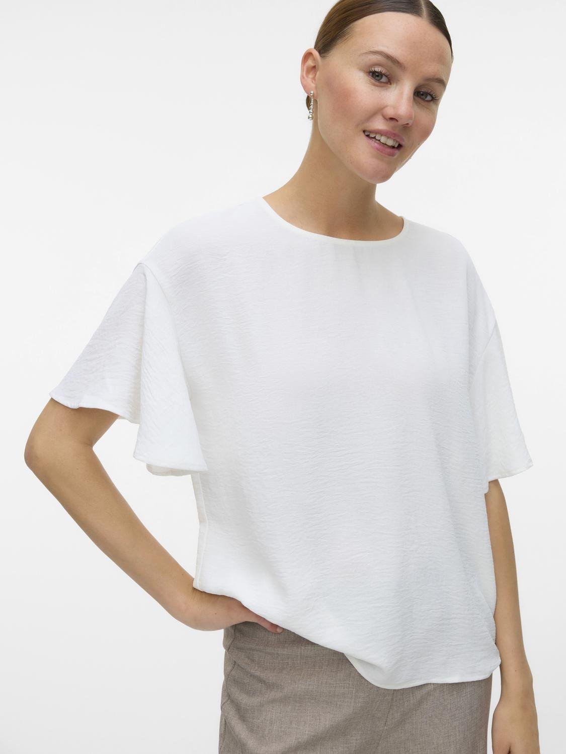 VMALVA Top - Cloud Dancer - VERO MODA & VILA Bergvik